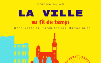 Couverture du livret jeu "La ville au fil du temps"