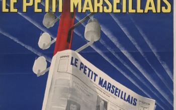 Affiche publicitaire pour le Petit Marseillais