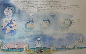 Aquarelle de Jean-Marie Gassend