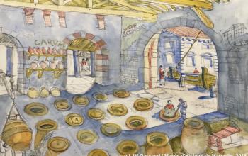 Aquarelle de Jean-Marie Gassend