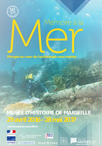 Affiche de l'exposition Mémoire à la mer