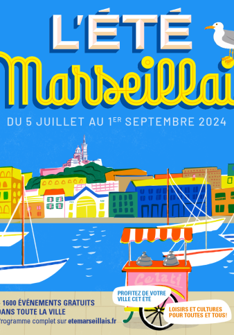 Affiche de l'été Marseillais